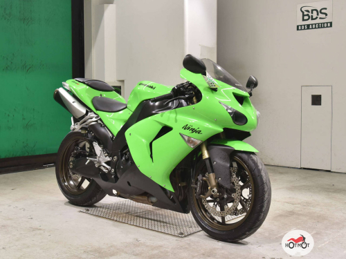 Мотоцикл KAWASAKI ZX-10R Ninja 2006, Зеленый фото 3