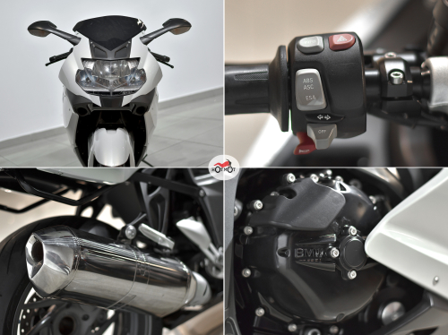 Мотоцикл BMW K 1300 S 2009, белый фото 10