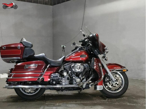 Мотоцикл Harley-Davidson Electra Glide 2008, КРАСНЫЙ