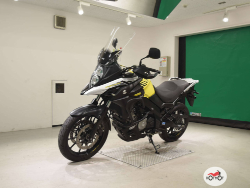 Мотоцикл SUZUKI V-Strom DL 650 2017, желтый фото 4