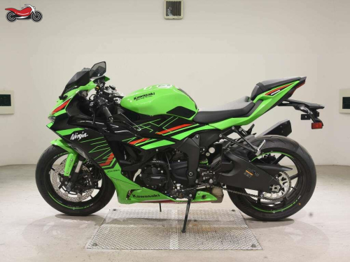 Мотоцикл Kawasaki ZX-6 Ninja 2024, ЗЕЛЕНЫЙ фото 2