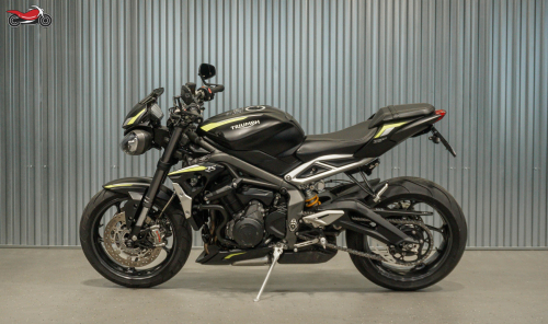 Мотоцикл Triumph Street Triple 2020, ЧЕРНЫЙ фото 2