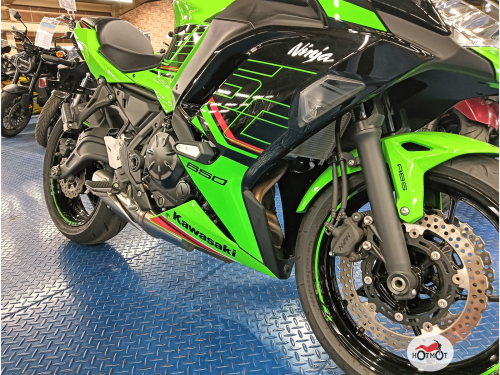Мотоцикл KAWASAKI Ninja 650  2023, Зеленый фото 8
