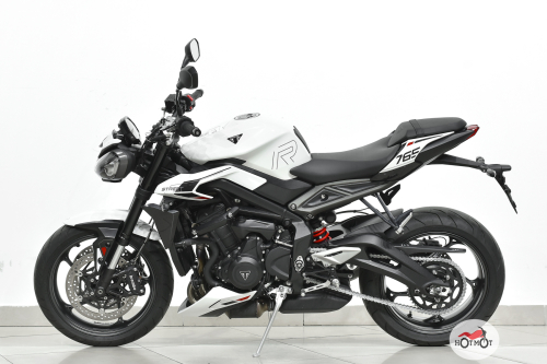 Мотоцикл TRIUMPH Street Triple 2023, Белый фото 4