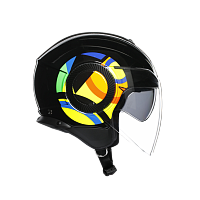 Шлем AGV ORBYT TOP Sun&Moon 46 Black