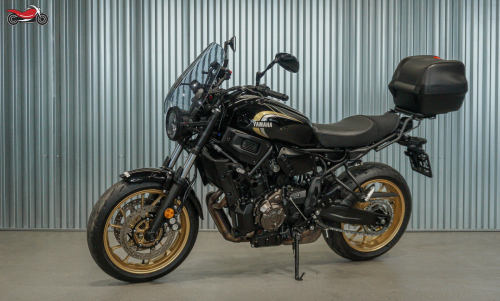 Мотоцикл Yamaha XSR700 2023, ЧЕРНЫЙ фото 3