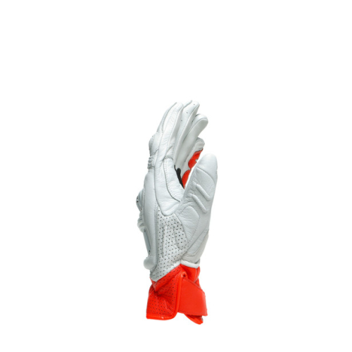 Перчатки кожаные Dainese 4-STROKE 2 White/Fluo-Red фото 8