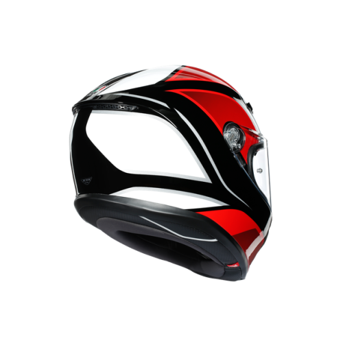 Шлем AGV K-6 MULTI Hyphen Black/Red/White фото 5