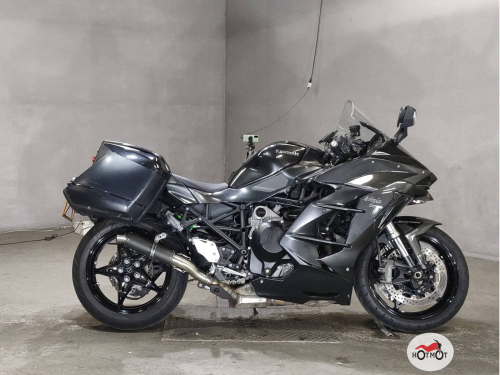 Мотоцикл KAWASAKI Ninja H2 SX 2018, черный фото 2