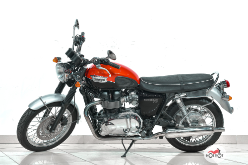 Мотоцикл TRIUMPH Bonneville T100 2015, Оранжевый фото 4