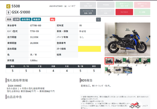 Мотоцикл SUZUKI GSX-S 1000 2019, Черный фото 11