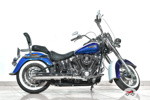 Мотоцикл HARLEY-DAVIDSON Softail Deluxe 2010, БЕЛЫЙ фото 3