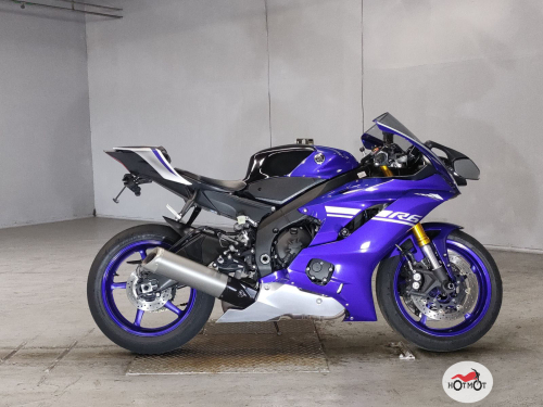 Мотоцикл YAMAHA YZF-R6 2017, Синий фото 2