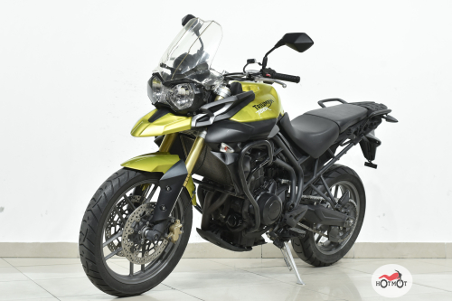 Мотоцикл TRIUMPH TIGER 800 2012, желтый фото 2