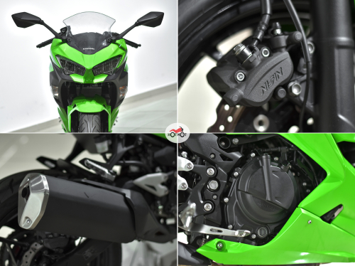 Мотоцикл KAWASAKI Ninja 400 2022, Зеленый фото 10