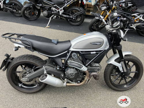 Мотоцикл DUCATI Scrambler 2017, серый фото 2