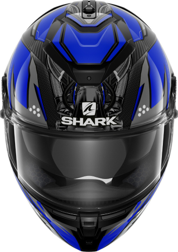 Шлем Shark SPARTAN GT CARBON URIKAN Black/Blue фото 3