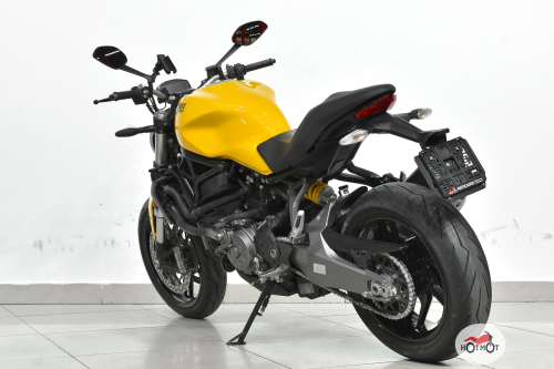 Мотоцикл DUCATI Monster 821 2018, желтый фото 8