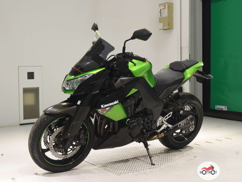 Мотоцикл KAWASAKI Z 1000 2011, Зеленый фото 4