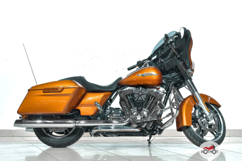 Мотоцикл HARLEY-DAVIDSON Street Glide 2015, Оранжевый фото 3