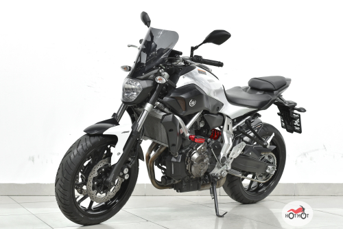 Мотоцикл YAMAHA MT-07 (FZ-07) 2014, Белый фото 2