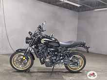 Мотоцикл YAMAHA XSR700 2022, черный