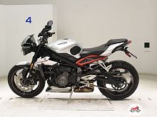 Мотоцикл TRIUMPH Street Triple 2017, серый