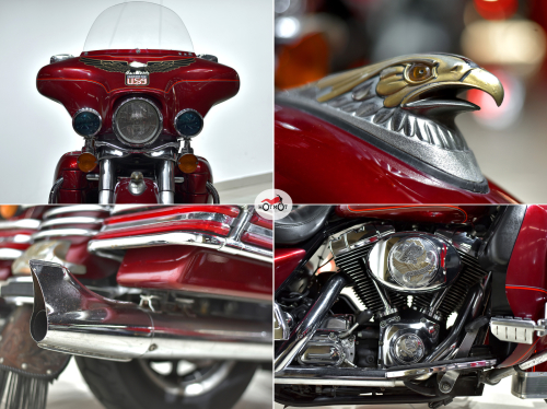 Мотоцикл HARLEY-DAVIDSON Electra Glide 2000, Красный фото 10