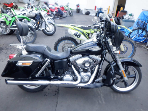 Мотоцикл Harley-Davidson Dyna Switchback 2012, ЧЕРНЫЙ