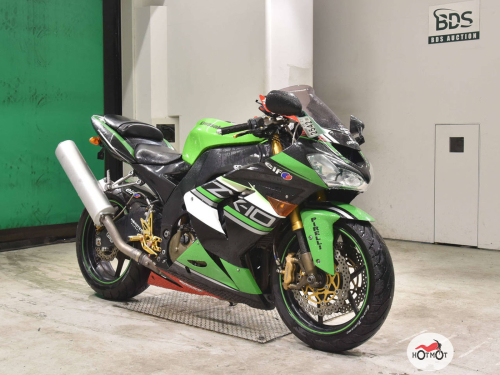 Мотоцикл KAWASAKI ZX-10R Ninja 2004, Зеленый фото 3