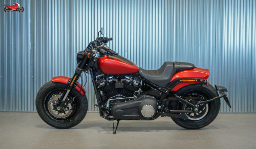 Мотоцикл Harley-Davidson Fat Bob 2018, КРАСНЫЙ фото 2