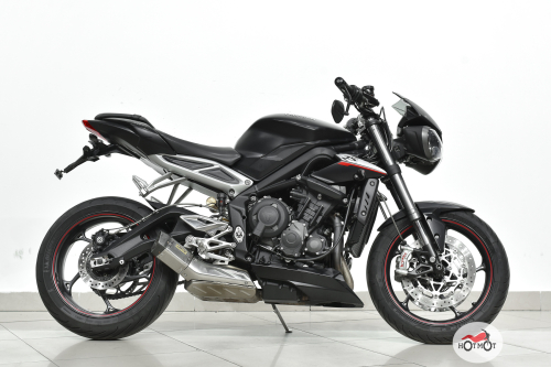 Мотоцикл TRIUMPH Street Triple 2019, Черный фото 3