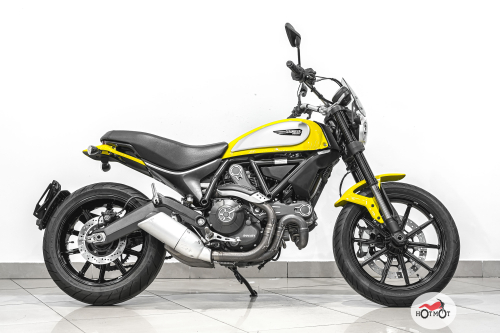 Мотоцикл DUCATI Scrambler 2015, Жёлтый фото 4