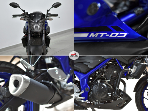 Мотоцикл YAMAHA MT-03 2017, Синий фото 10