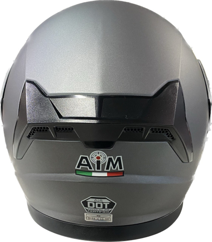 Шлем AiM JK320 Grey Metal фото 2