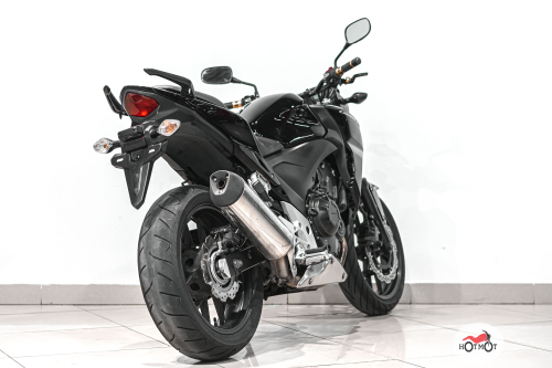 Мотоцикл HONDA CB 400F 2013, Черный фото 7