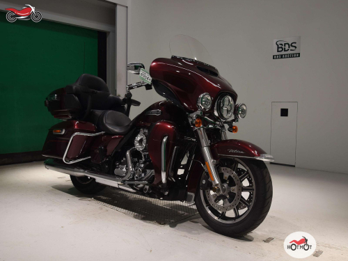 Мотоцикл Harley-Davidson Electra Glide 2015, КРАСНЫЙ фото 3