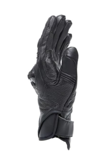 Перчатки кожаные Dainese BLACKSHAPE LEATHER GLOVES Black/Black фото 3