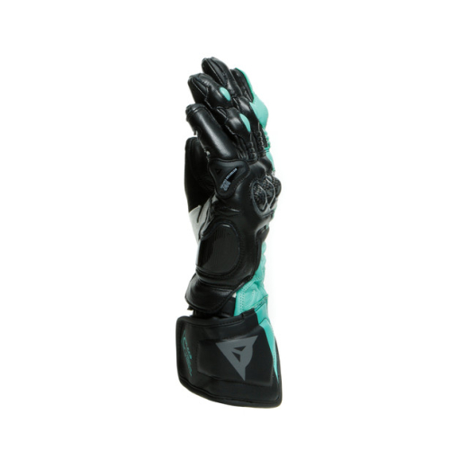 Перчатки кожаные женские Dainese CARBON 3 LADY Black/Aqua-Green/Anthracite фото 3