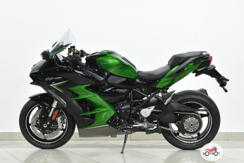 Мотоцикл KAWASAKI Ninja H2 SX 2023, Зеленый фото 4