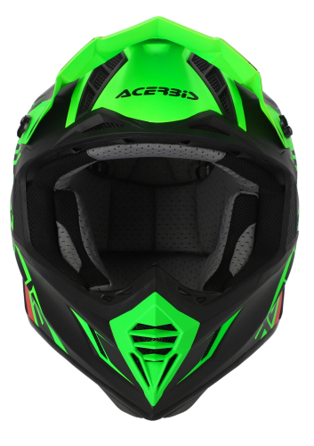 Шлем Acerbis X-TRACK 22-06 Fluo-Green/Black фото 2