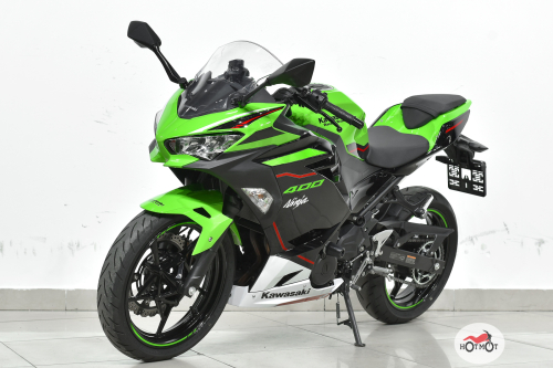 Мотоцикл KAWASAKI NINJA 400 2021, Зеленый фото 2