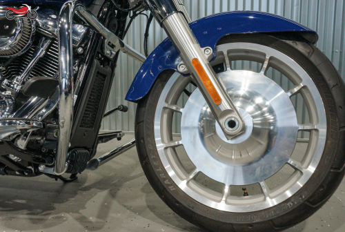 Мотоцикл Harley-Davidson Fat Boy 2023, СИНИЙ фото 8