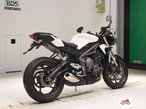 Мотоцикл TRIUMPH Street Triple 2020, БЕЛЫЙ фото 5