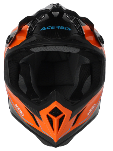 Шлем Acerbis STEEL CARBON 22-06 Orange/Black фото 2