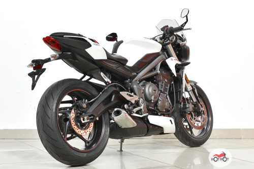 Мотоцикл TRIUMPH Street Triple 2020, БЕЛЫЙ фото 7