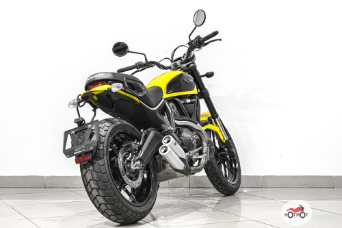 Мотоцикл DUCATI Scrambler 2015, Жёлтый фото 7