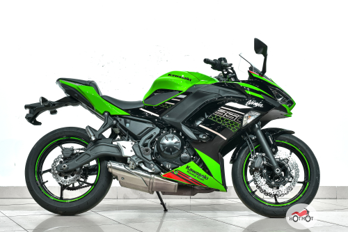 Мотоцикл KAWASAKI ER-6f (Ninja 650R) 2021, Зеленый фото 3