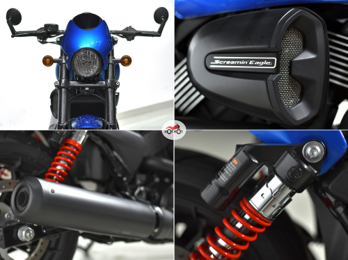 Мотоцикл HARLEY-DAVIDSON XG750A STREET ROD 2018, Синий фото 10