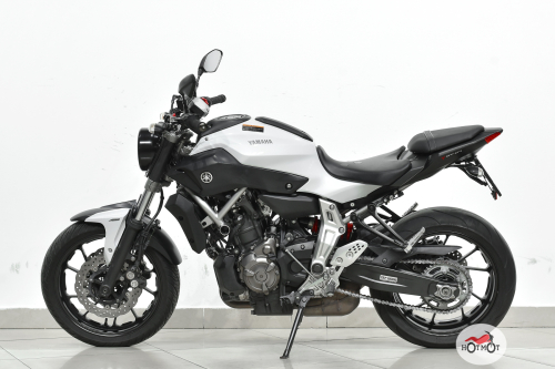 Мотоцикл YAMAHA MT-07 (FZ-07) 2015, Белый фото 4